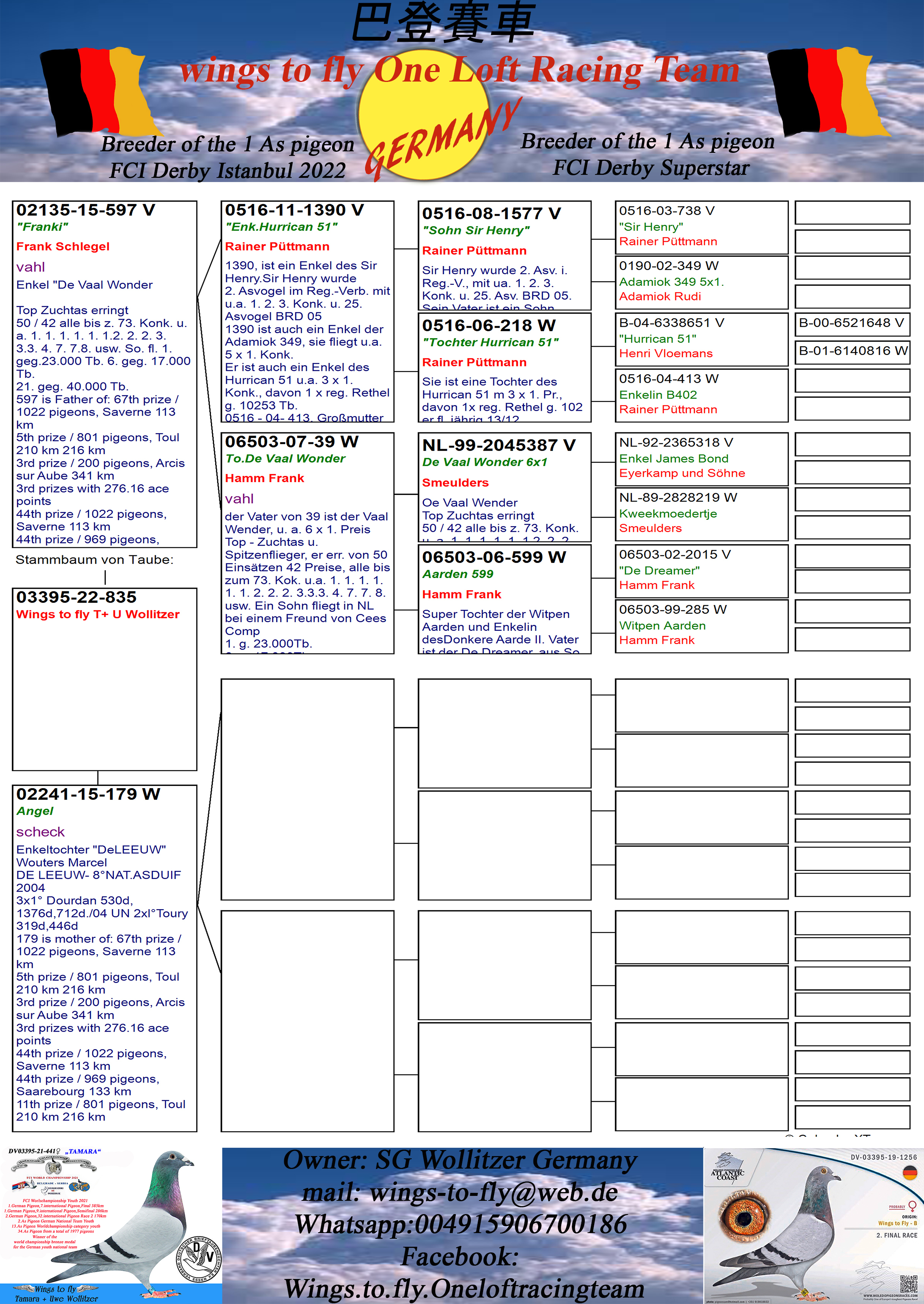 Pigeon pedigree image
