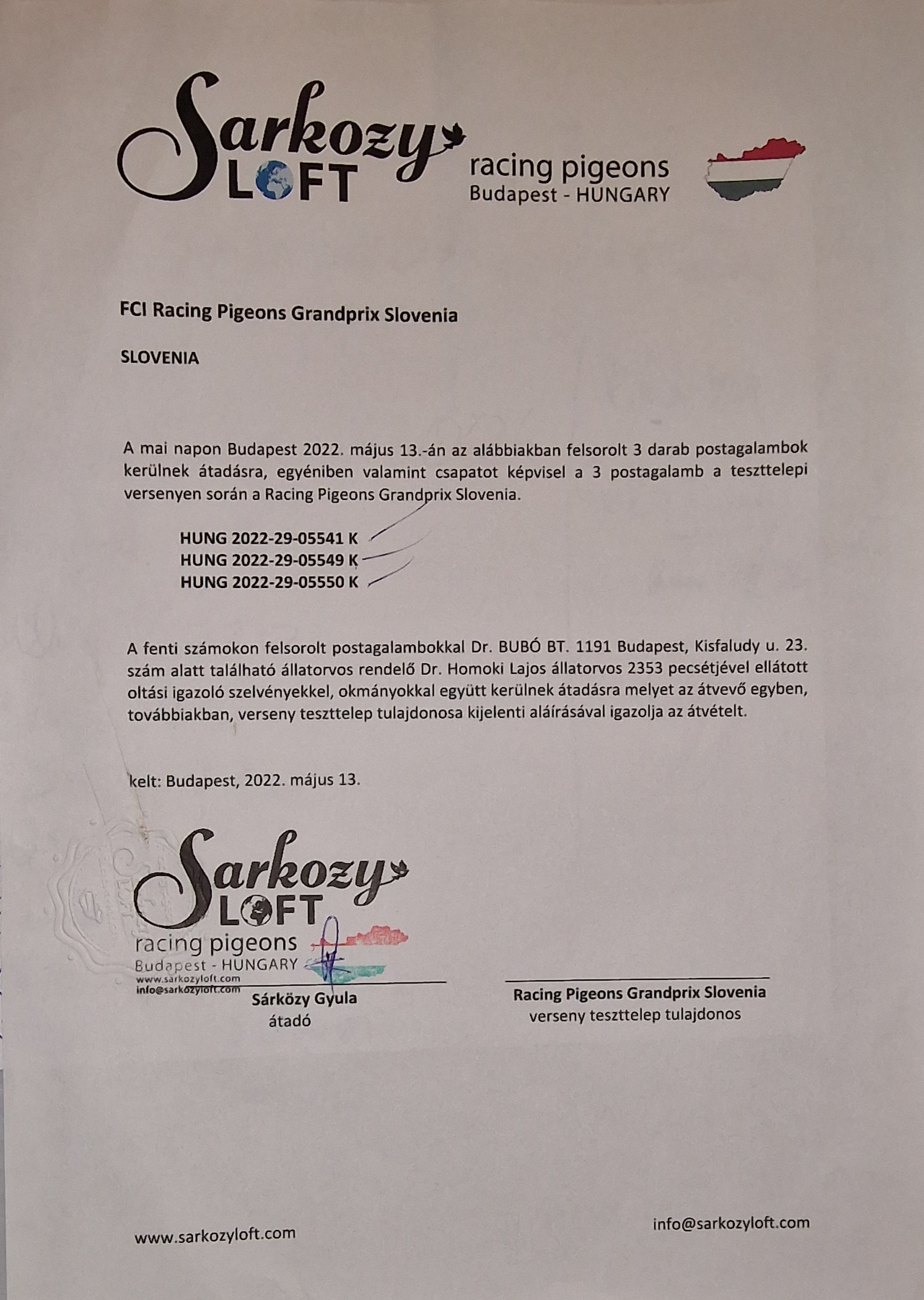 Pigeon pedigree image